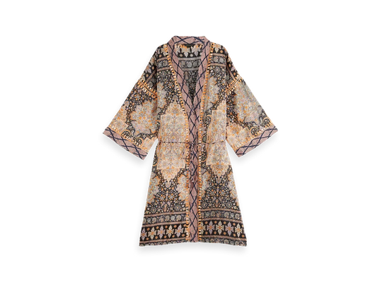 Jaypur Saree Kimono Festive Gold