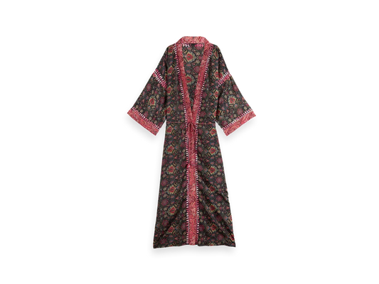 Jaypur Saree Kimono Pomegranate Long